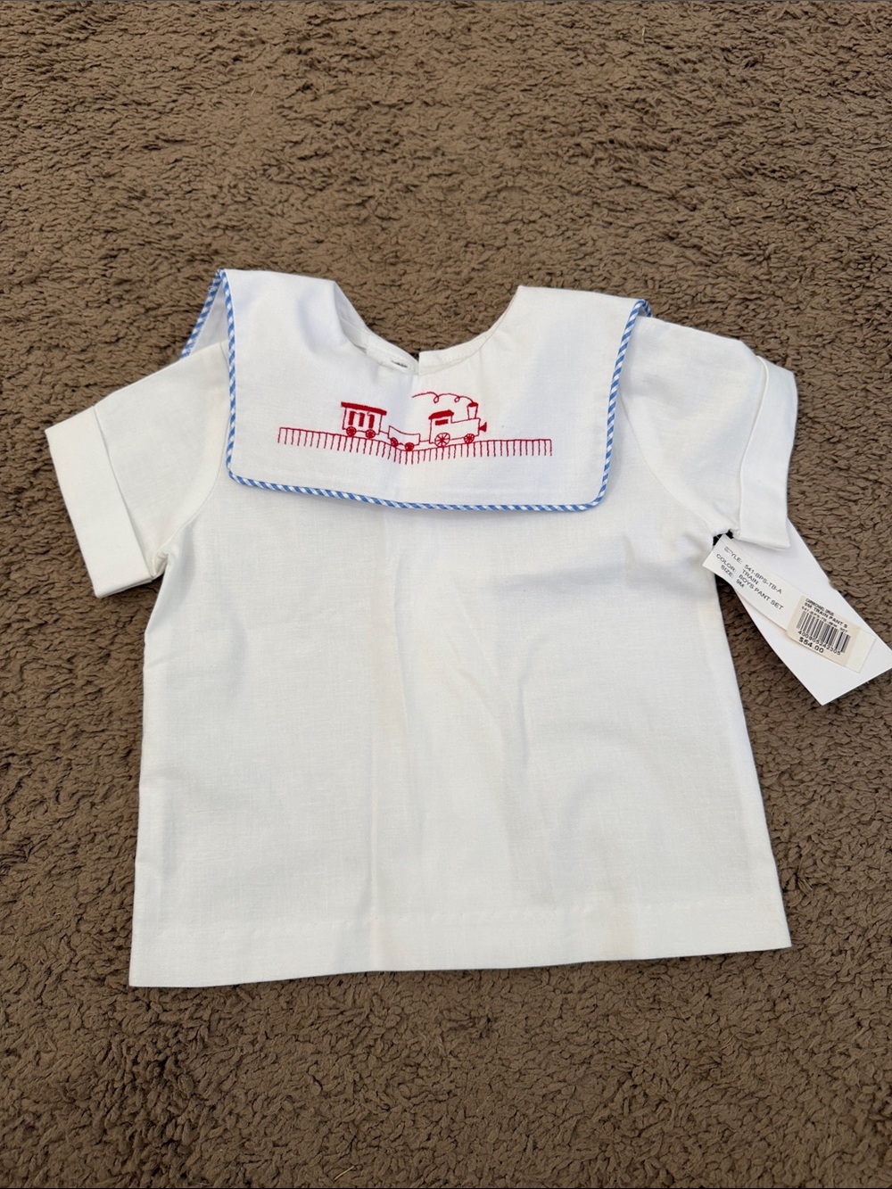 NWT The Bailey Boys train shirt